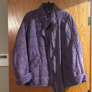 Free people dolman quilted knit jacket